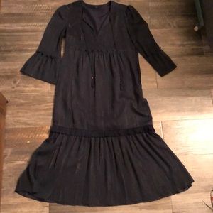 Rachel Zoe Blue Flowy Midi